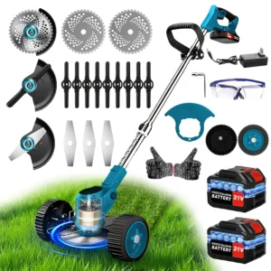 New Arrival Rechargeable Cordless Lawn Mower & Weed Trimmer for Gardens