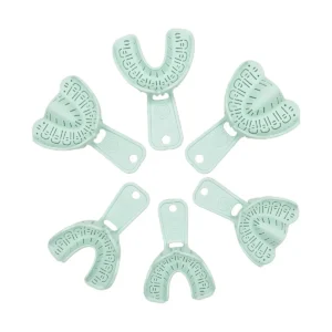 6pcs Removable Full Mouth Dental Impression Trays