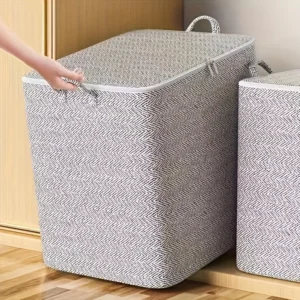 Extra Large Storage Box with Lid for Home Organization