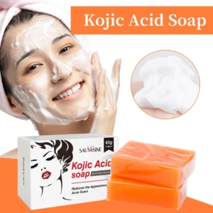 2Pcs Kojic Acid Skin Brightening and Whitening Soap
