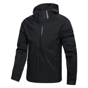 Men's Lightweight Waterproof Hooded Rain Jacket