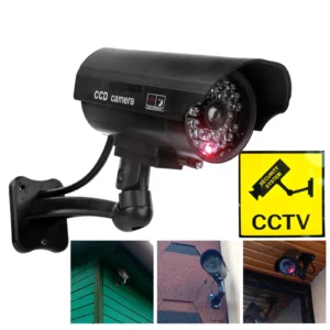 Simulation Light Gun-Style Dummy Camera with Deterrent Light