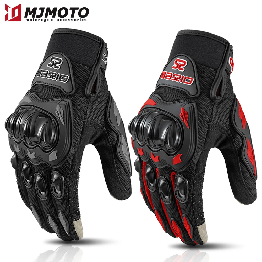 Non-slip Wear-resistant Full Finger Racing Gloves
