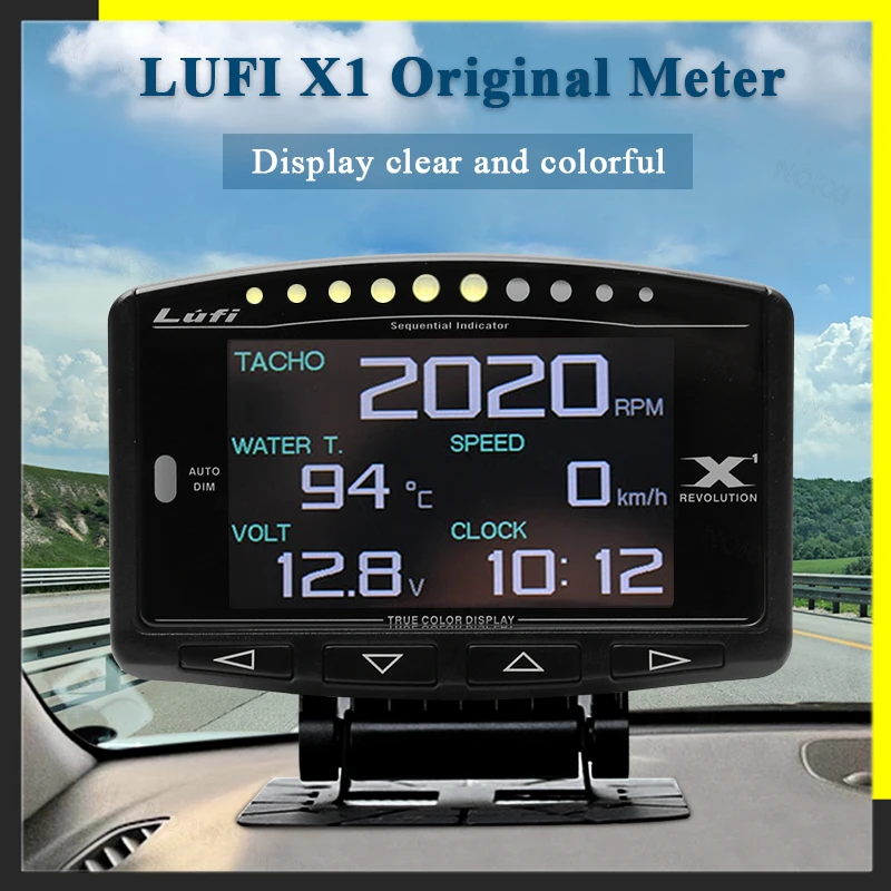 Lufi X1 Revolution Smart Digital OBD2 Meter