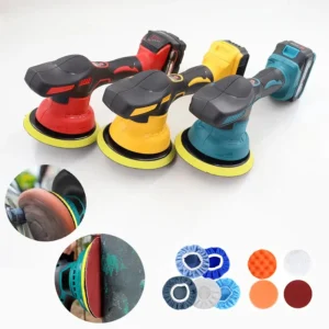 Rechargeable Car Polisher 8 Position Adjustable 21V Battery Waxing Machine