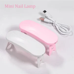 Mini 6W UV LED Nail Lamp – Portable USB Curing Machine for Gel Varnish
