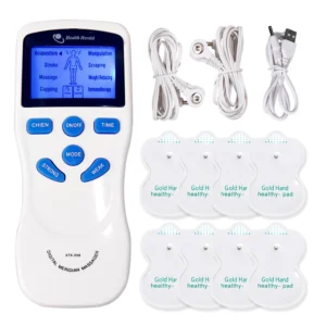 8 Modes Dual Channel TENS Pulse Electric Muscle Stimulator