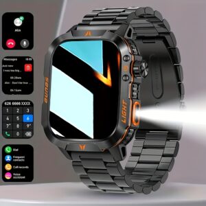 QTLLBT Rugged Outdoor Smartwatch – Bluetooth Call & Altimeter
