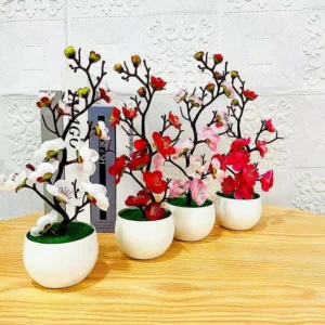 2025 Mother's Day New Artificial Small Tree Bonsai Potted Ornament
