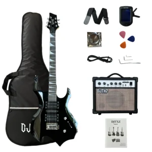 Alien Electric Guitar Performance Set with Speaker Amplifier