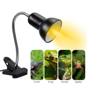 UVA UVB Rotatable Reptile Heating Lamp Dimmable 220-240V for Turtles