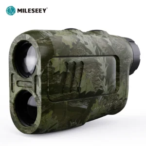 MiLESEEY 656Yd Laser Rangefinder for Hunting with 7° Big Field Fog Ranging Mode, BOW Mode, Auto Height