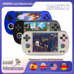 ANBERNIC RG40XX H Retro Handheld Rechargeable Console 4.0" IPS Linux 64G