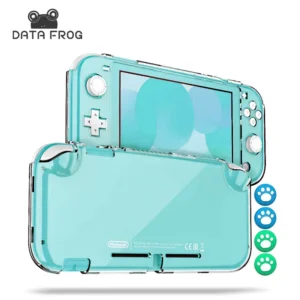 DATA FROG Anti-Slip Crystal Shell Full Cover Case for Switch Lite