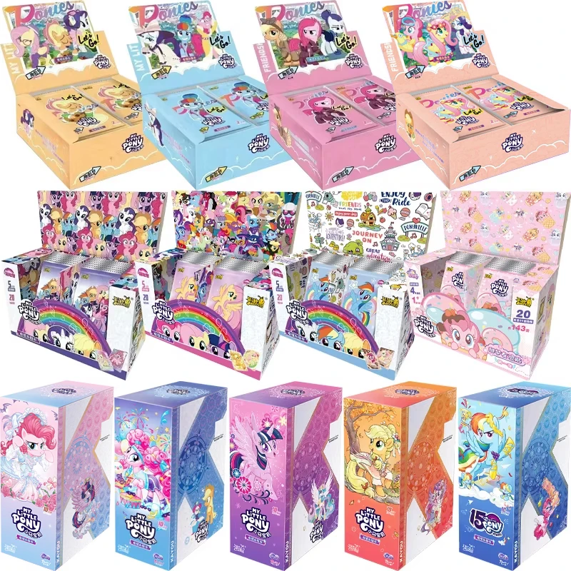 KAYOU Genuine My Little Pony SGR Princess Anime Collectible Cards