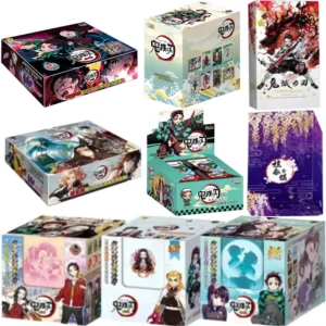 New Original Demon Slayer Infinite Train SSP Diamond Rare Collection Cards